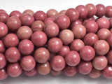Rhodonite Beads, 10mm, Round Beads-BeadDirect