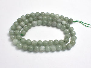 Malaysia Jade Beads- Burma Color, 6mm Round Beads