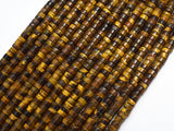 Tiger Eye, Approx. 2x4mm, Heishi Disc