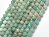 Amazonite Beads, 8mm Round-BeadDirect