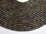 Dragon Blood Jasper, 2x4mm Heishi Disc-BeadDirect