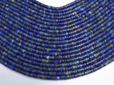 Natural Lapis Lazuli, Approx. 2x4mm, Heishi Disc