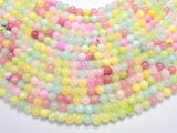 Jade - Multi Color, 6mm (6.5mm)-BeadDirect