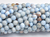 Jade - Light Blue, 6mm Round-BeadDirect