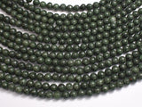 Natural Mocui Jade, 6mm Round-BeadDirect