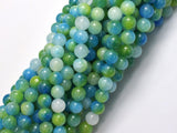 Jade - Green & Blue, 6mm Round-BeadDirect