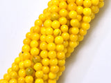 Jade - Yellow, 4mm Round-BeadDirect
