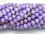 Jade - Purple, 4mm Round-BeadDirect