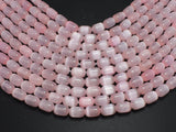 Selenite, Gypsum, Pink, 6x9mm Tube-BeadDirect