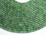 Green Aventurine, 2x4mm, Heishi Disc-BeadDirect