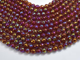 Mystic Coated Carnelian, 8mm Faceted Round-BeadDirect