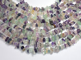 Fluorite Beads, Rainbow Fluorite, 4-10mm Chips Beads