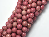 Rhodonite Beads, 10mm, Round Beads-BeadDirect