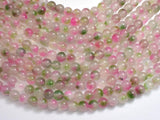 Jade - Pink & Green, 8mm Round-BeadDirect