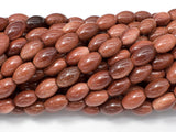 Goldstone Beads, 8x12mm Rice Beads