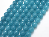 Blue Sponge Quartz Beads, Round, 10mm