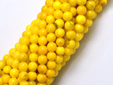 Jade - Yellow, 6mm Round-BeadDirect