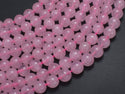Rose Quartz Beads, 8mm Round Beads-BeadDirect