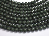 Natural Mocui Jade, 10mm Round-BeadDirect