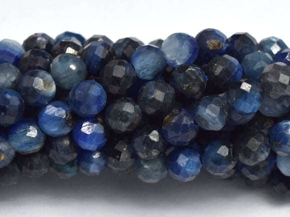 Kyanite Beads, 3mm Micro Faceted Round-BeadDirect