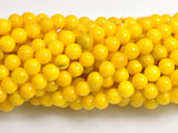 Jade - Yellow, 4mm Round-BeadDirect