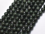 Natural Mocui Jade, 8mm Round-BeadDirect