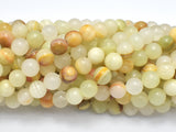 Afghan Jade Beads, 8mm Round Beads