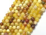 Yellow Opal, 8mm (8.5mm) Round-BeadDirect