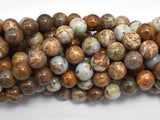 African Green Opal, 10mm(10.3mm) Round Beads, 16 Inch, Full strand-BeadDirect