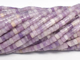 Lilac Jasper, Approx. 2x4mm, Heishi Disc