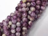 Purple Mica, 8mm Round-BeadDirect