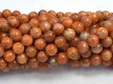 Orange Calcite, 8mm (8.3mm) Round