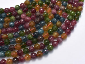 Jade - Tourmaline Color, 6mm Round-BeadDirect