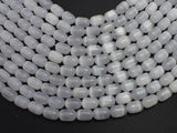 Selenite, Gypsum, White, 6x9mm Tube-BeadDirect