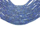 Matte Natural Lapis Lazuli Beads , 6mm Round Beads-BeadDirect