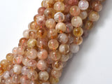 Citrine Beads, 8mm, Round