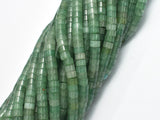Green Aventurine, 2x4mm, Heishi Disc-BeadDirect