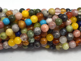 Mixed Stone, 6mm Round Beads-BeadDirect