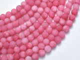 Matte Jade - Pink, 6mm Round-BeadDirect