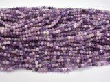 Lepidolite Beads, 4mm (4.5mm) Round-BeadDirect
