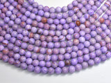 Jade - Purple, 8mm Round-BeadDirect