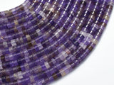 Amethyst, Approx. 2x4mm, Heishi Disc-BeadDirect