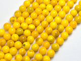 Jade - Yellow, 8mm Round-BeadDirect