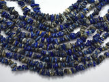 Lapis Lazuli Beads, 5-9mm Chips-BeadDirect