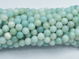 Amazonite Beads, Round, 6mm, 15.5 Inch-BeadDirect