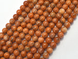 Orange Calcite, 8mm (8.3mm) Round