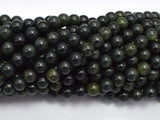 Canadian Jade Beads, 6mm Round-BeadDirect