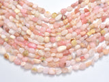 Pink Opal Beads, Approx 6x8mm Nugget Beads-BeadDirect
