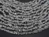 Clear Quartz, 4mm - 9mm Pebble Chips Beads, 31 Inch