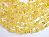 Citrine Chips Beads, Approx. (4-10) mm, 31 Inch